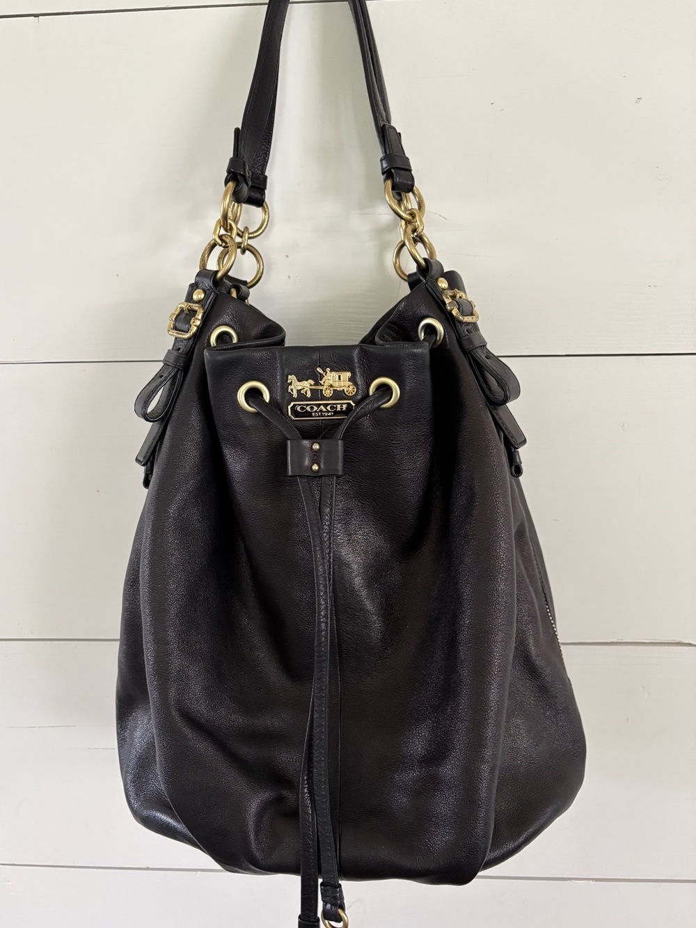 Coach Madison Marielle Hobo Drawstring Bag